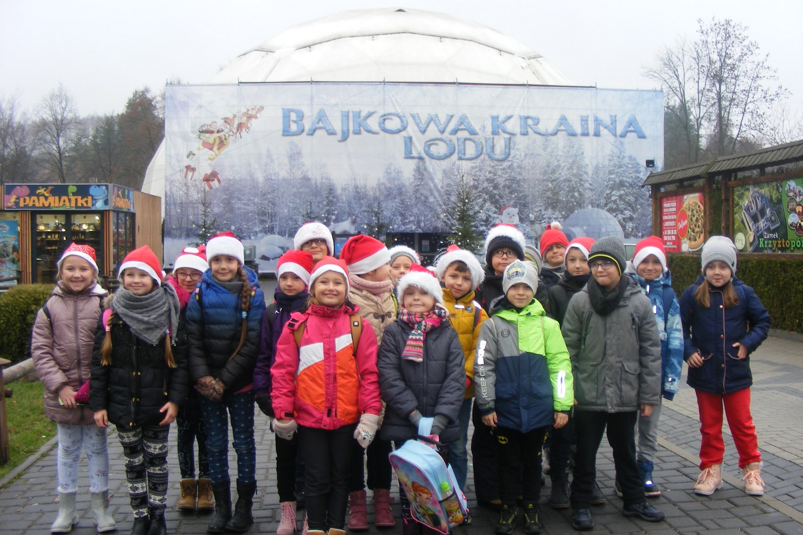 Wycieczka klasy III a i II b do Wioski Świętego Mikołaja w Bałtowie