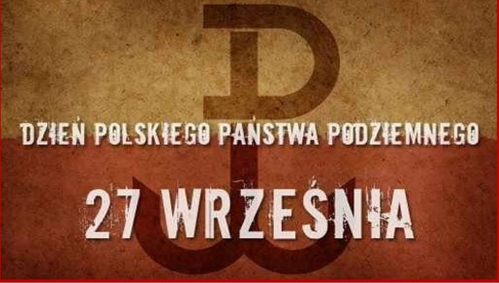 27 września - Dzień Polskiego Państwa Podziemnego